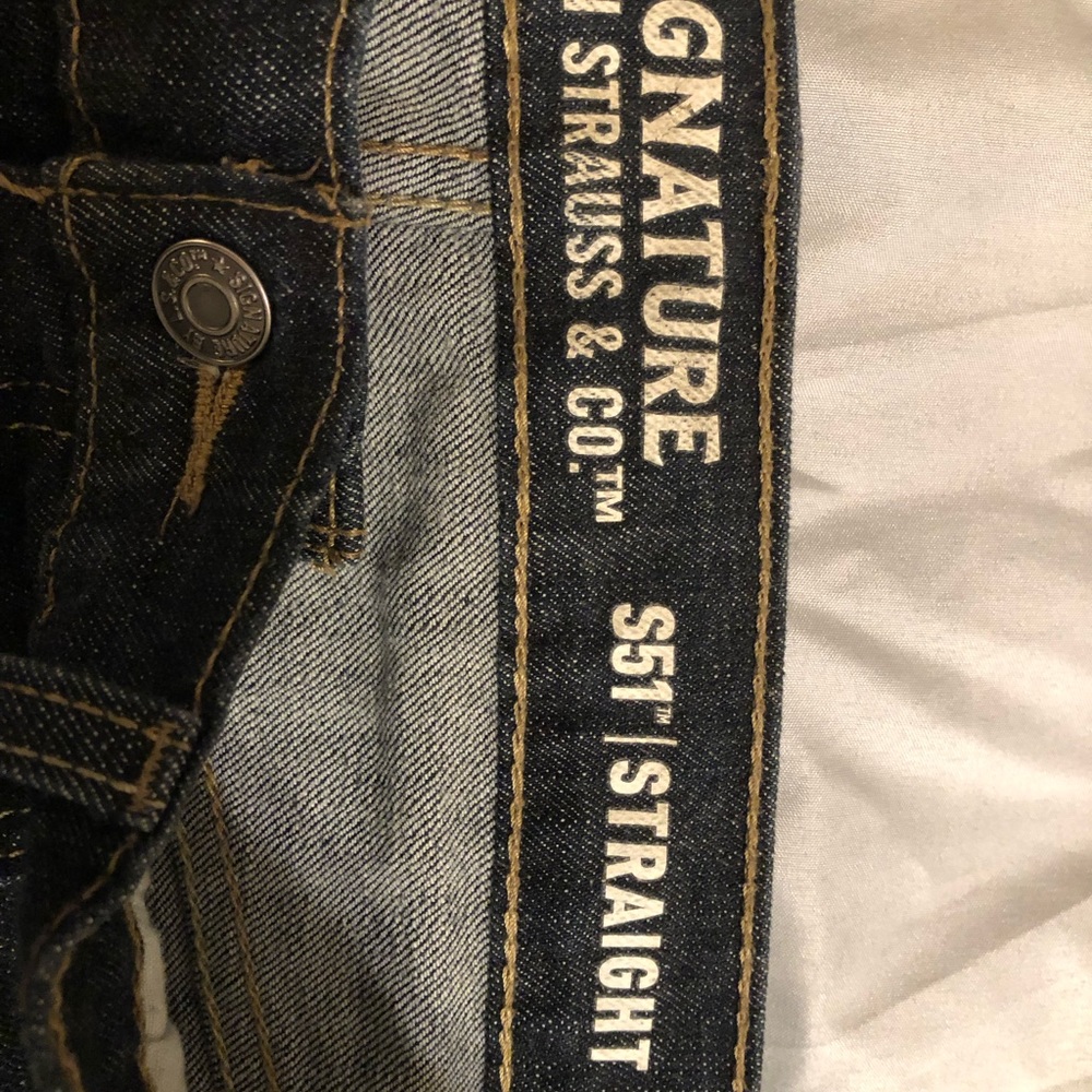 Men’s Levi Strauss Signature Jeans - straight leg jeans - W32 L32 - Picture 2 of 5